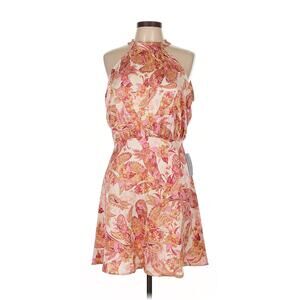 NWT Lush Paisley/Floral Prink Mini Dress - Size L
